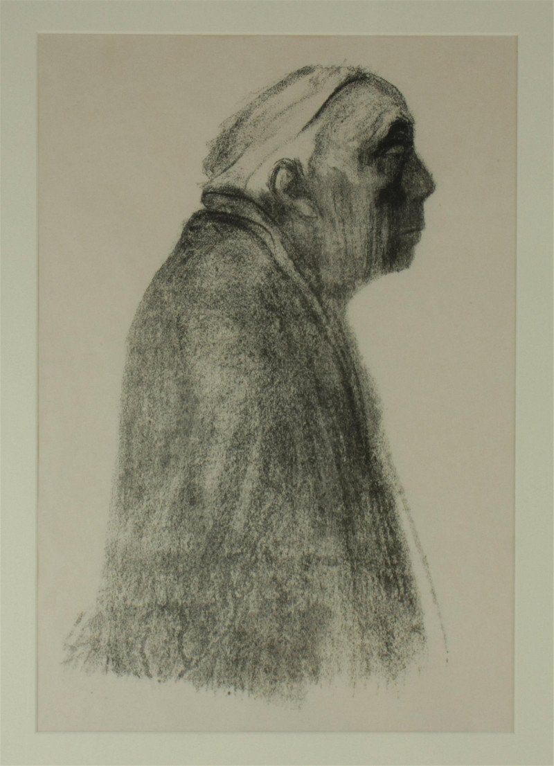 Kathe Kollowitz - Self Portraits - lithograph