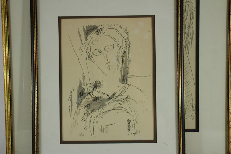 Dali - Modigliani - etchings