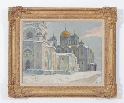 A.S. Serov - Cathedral of the Dormition - O/C