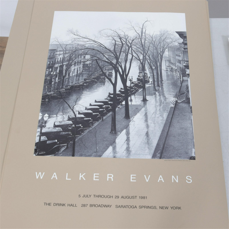 Walker Evans and Two Noneman Design Poster Sets