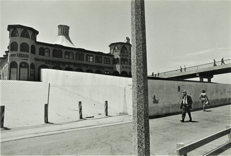 Two 20C Black & White Street Scene Photographs