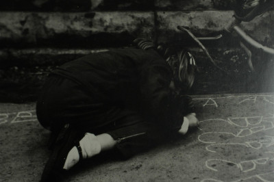 Two 20C Black & White Street Scene Photographs