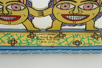 Michael Finster - Loviloons - paint on wood