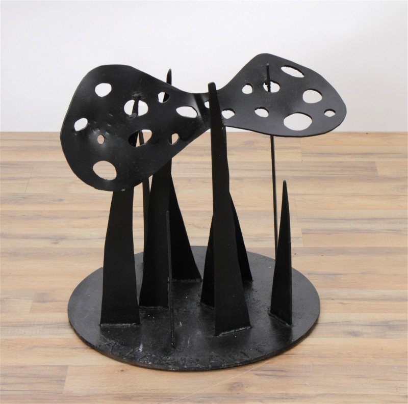Steel Sculpture, signed A. Ferrant