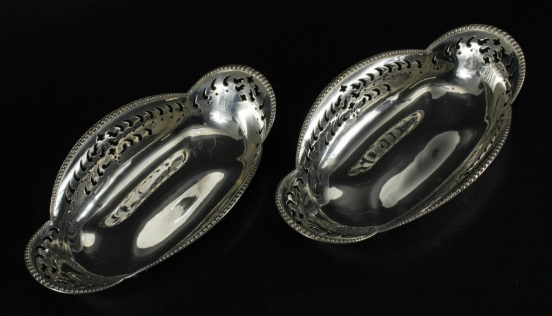 Pair of Tiffany & Co Sterling Silver Dishes