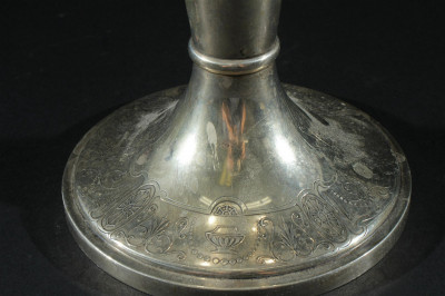 Black, Starr & Frost Sterling Silver Trumpet Vase