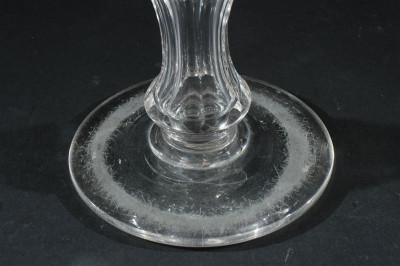 Early American Clear Glass Compote