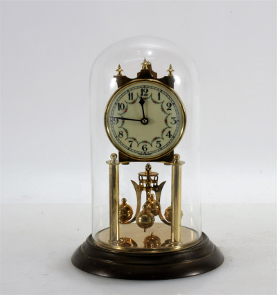Kern & Sohne Glass Domed Anniversary/400 Day Clock