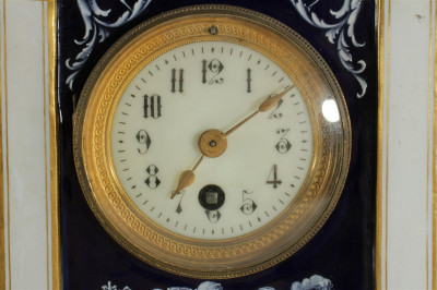 Meissen Figural Mantle Clock