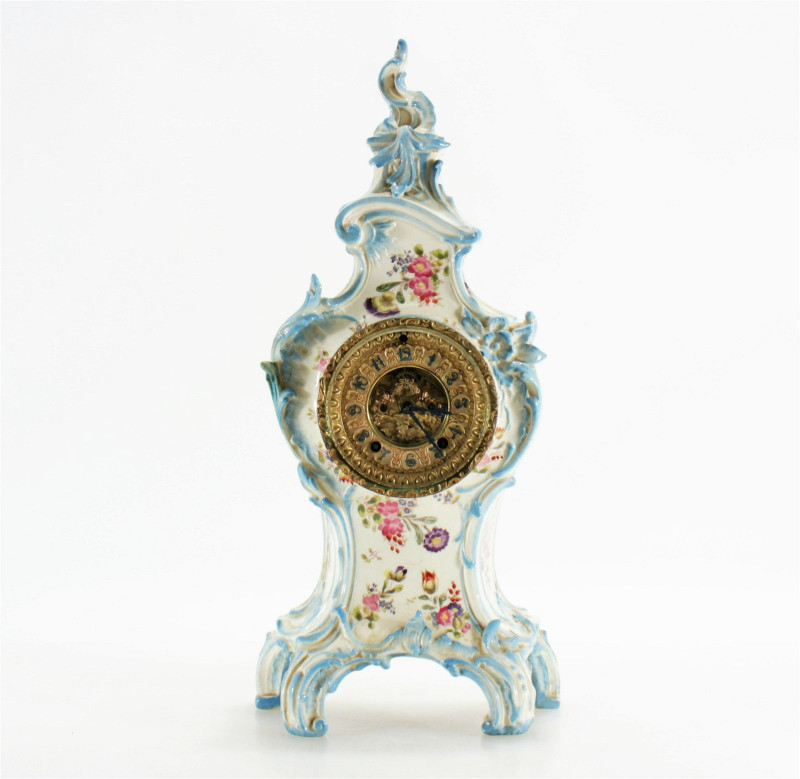Ansonia Ceramic Clock