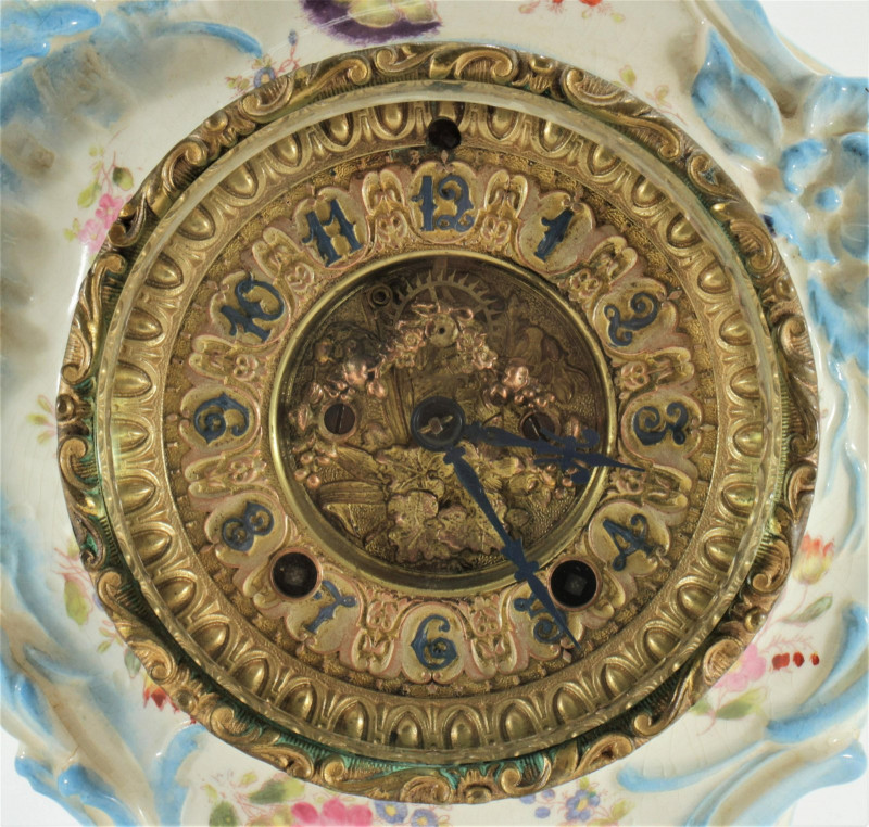 Ansonia Ceramic Clock