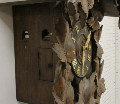 Black Forest Style Beechwood Cuckoo Clock