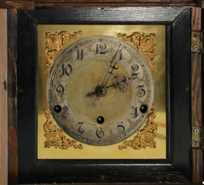 Kienzle Baroque Style Oak Bracket Clock