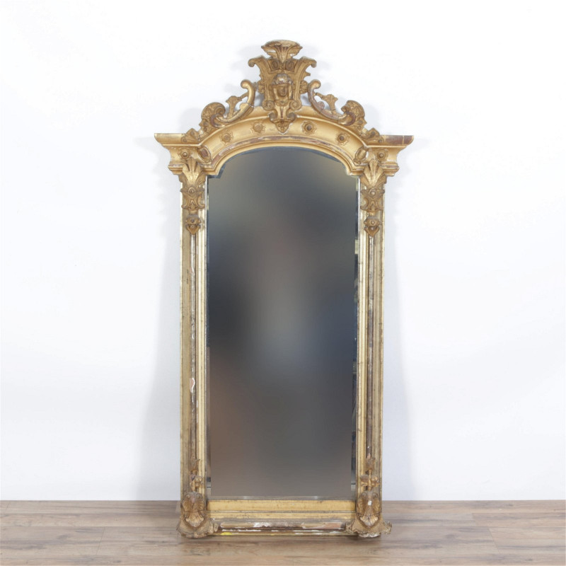 American Baroque Revival Mirror, 19th C.