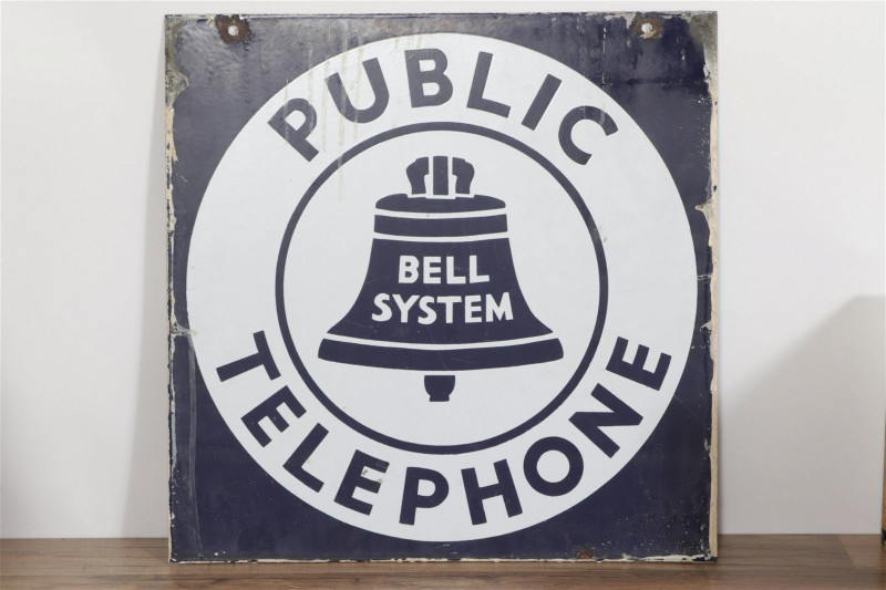 Vintage Bell System and Western Union Signage
