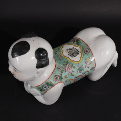 Chinese Republic Period Porcelain Headrest