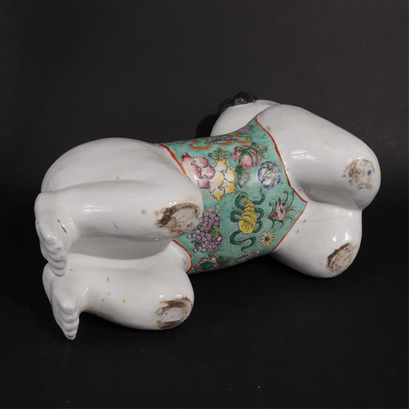 Chinese Republic Period Porcelain Headrest
