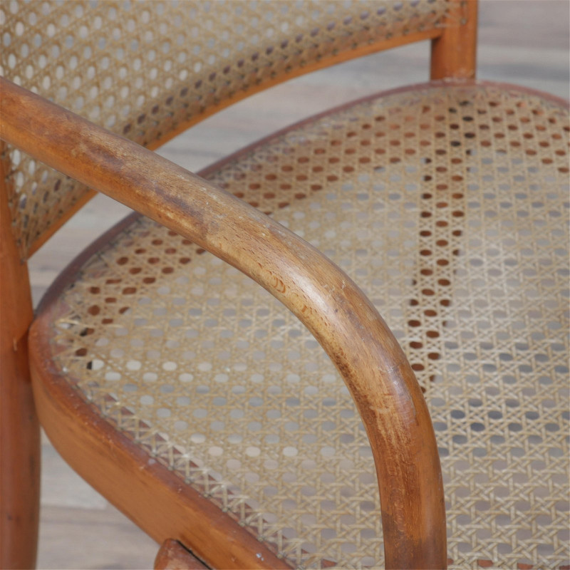 Six Stendig Bentwood Armchairs