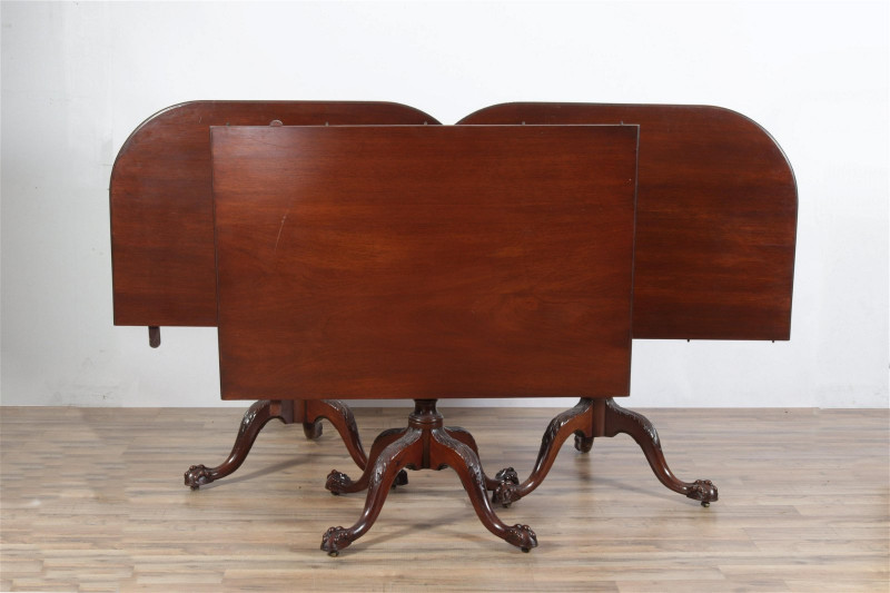 George II Style Mahogany Dining Table