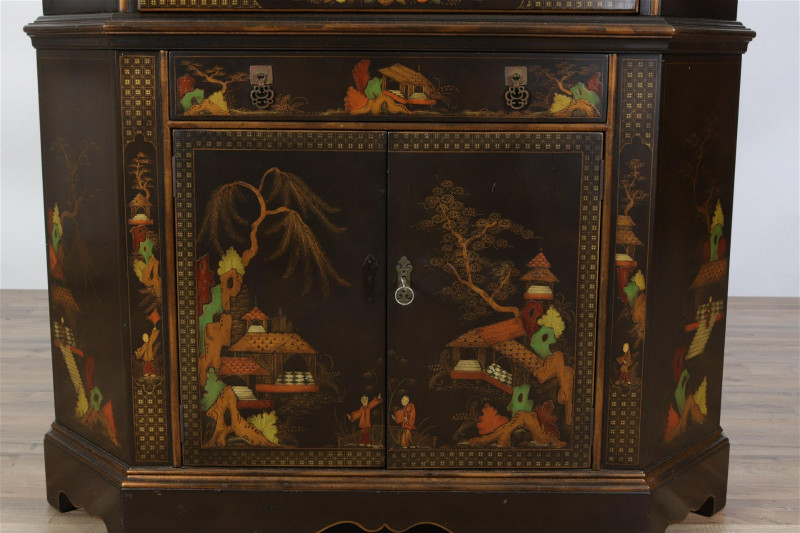 Schmeig & Kostian Chinoiserie Display Cabinet