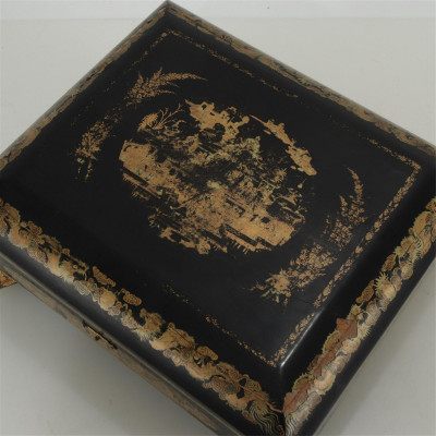 Japanese Wood Lacquer Box