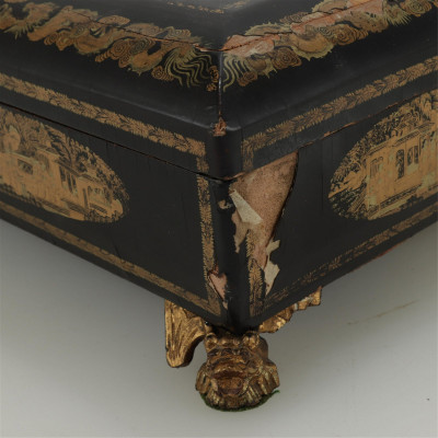 Japanese Wood Lacquer Box