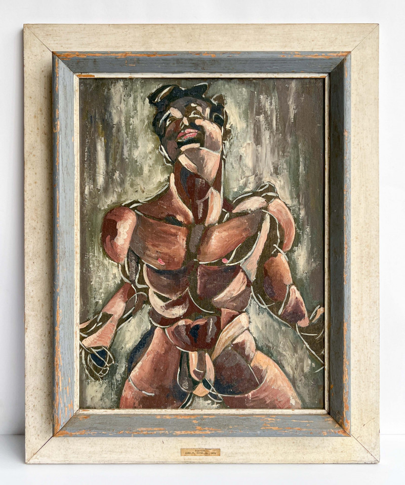 Artist Unknown - Untitled (Cubist Male Nude)