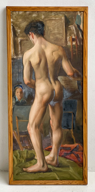 Artist Unknown - Untitled (Male Nude)