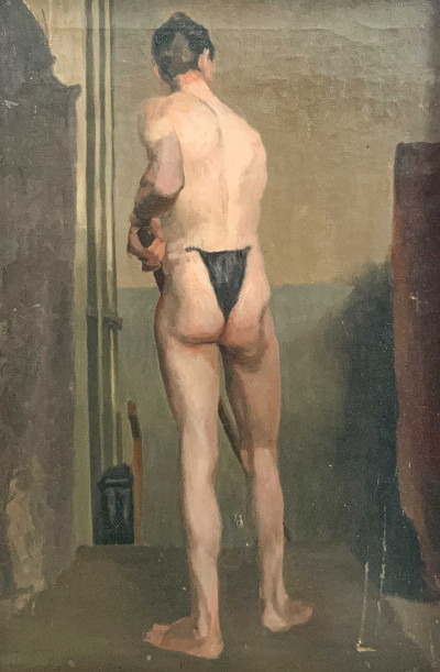 Image for Lot Unknown Artist - Study of a Standing Man