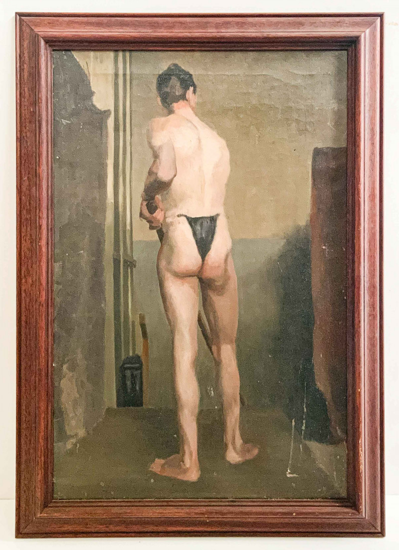 Unknown Artist - Study of a Standing Man