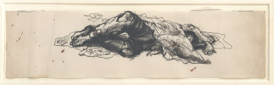 Pavel Tchelitchew - Untitled (Erotic Sketch Assemblage)