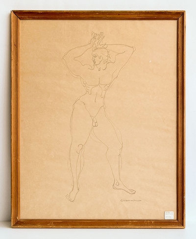 Gaston Lachaise - Male Nude