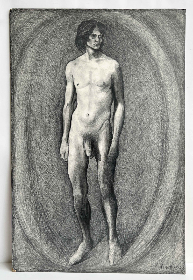 Lowell Nesbitt - Untitled (Nude Study)