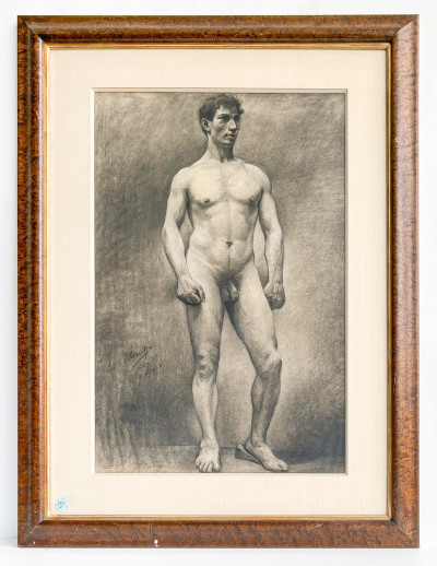 Edwin C. Eldridge - Male Nude