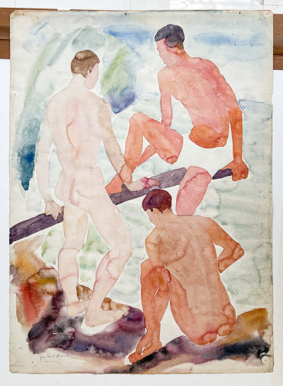 Artist Unknown - Three Bathers