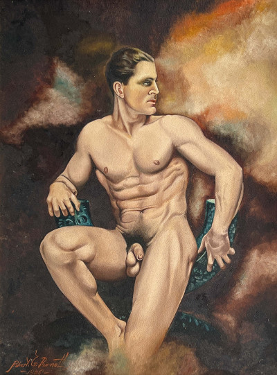 Robert E. Burnett
 - Untitled (Nude)