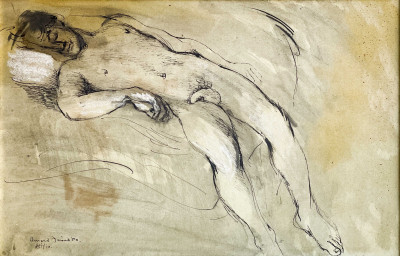 Image for Lot Donald Friend - Untitled (Reclining Figure II)