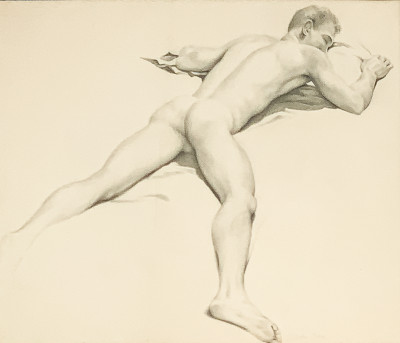 John B. Lear - Untitled (Nude in Repose)