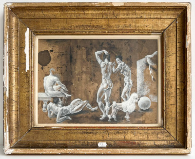 Mariano Andreu - Untitled (Group of Nude Figures)