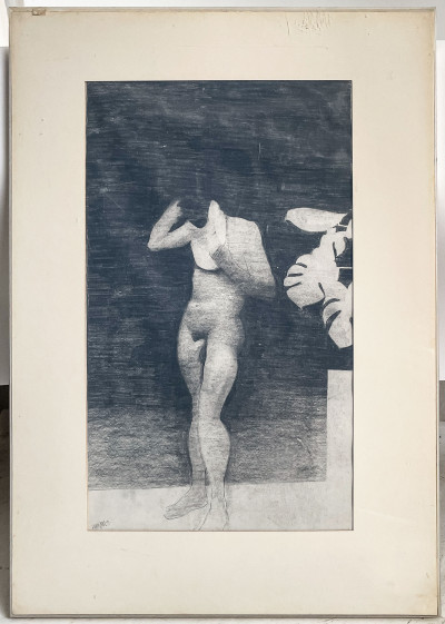 Unknown Artist - Male Nude