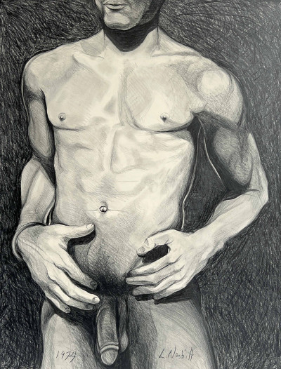 Image for Lot Lowell Nesbitt - Untitled (Nude Torso)