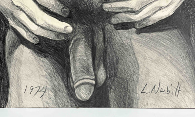 Lowell Nesbitt - Untitled (Nude Torso)