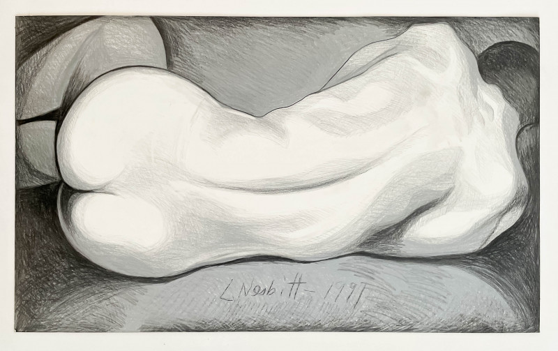 Lowell Nesbitt - Group of 2 Nude Drawings
