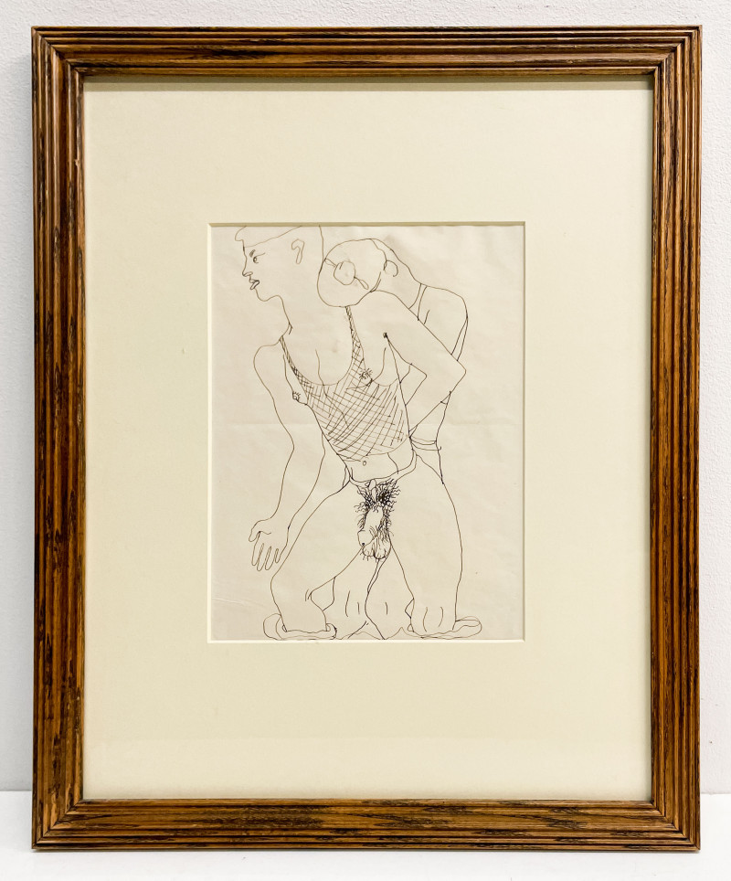 Jean Cocteau - Erotic Drawing