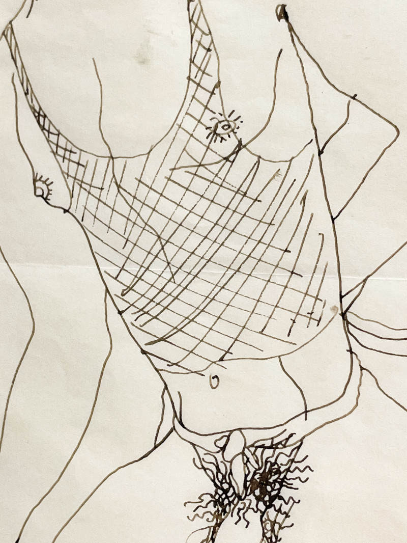 Jean Cocteau - Erotic Drawing
