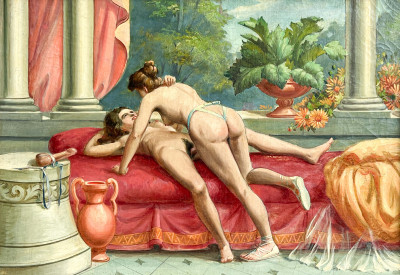 Image for Lot Unknown Artist - Untitled (Erotic Scene)