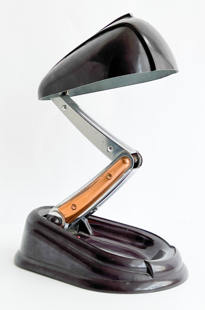 Image for Lot Jumo French Art Deco Bakelite Table Lamp