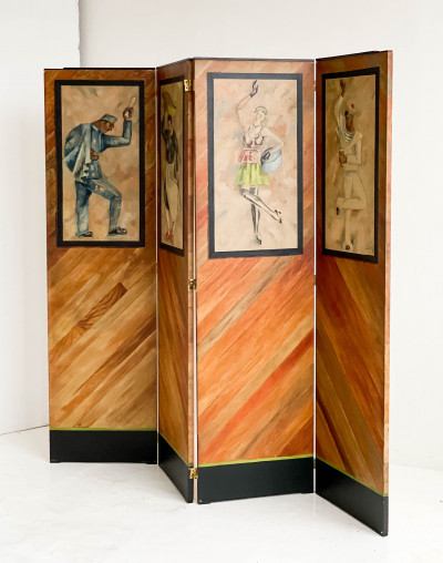 André Lhote - Four-Panel Folding Screen