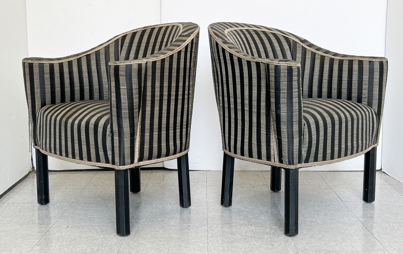 Pair of Josef Hoffmann Villa Gallia Chairs