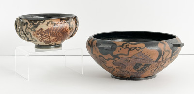 Image for Lot Two Étienne Vilotte & Poterie De Ciboure Pottery Vessels